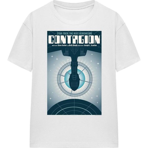 Star Trek - Maglietta "The Next Generation Stagione 2 Episodio 11"" Per Uomo/Donna Unisex TV16344 (S) (Bianco)"-image