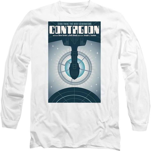 Star Trek - Maglietta "The Next Generation Stagione 2 Episodio 11"" Per Uomo/Donna Unisex TV9858 (S) (Bianco)"-image