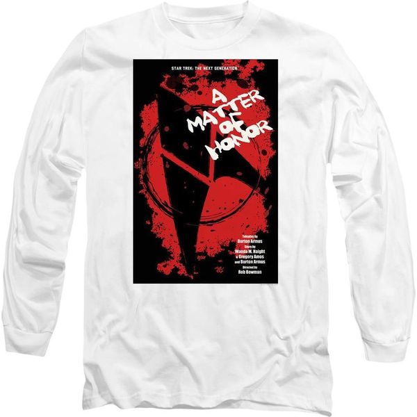 Star Trek - Maglietta "The Next Generation Stagione 2 Episodio 8"" Per Uomo/Donna Unisex TV9852 (Xl) (Bianco)"-image