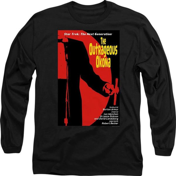 Star Trek - Maglietta "The Next Generation Stagione 2 Episodio 4"" Per Uomo/Donna Unisex TV9845 (Xl) (Nero)"-image