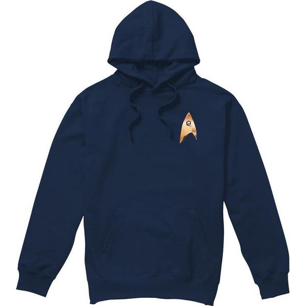Star Trek: Discovery - Felpa Con Cappuccio "Operations"" Da Uomo TV8218 (Xxl) (Navy)"-image