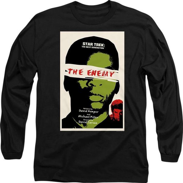 Maglietta Star Trek - "The Next Generation Stagione 3 Episodio 7"" Per Uomo/Donna Unisex TV9895 (Xxl) (Nero)"-image