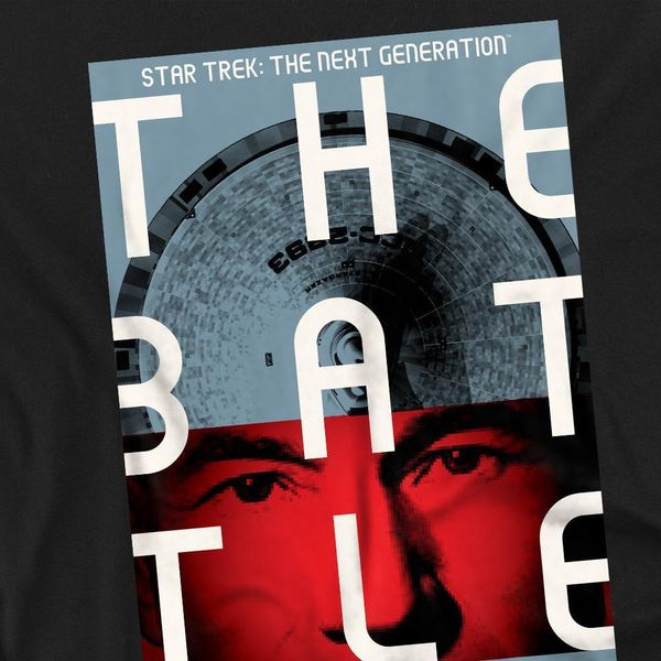 Maglietta Star Trek - "The Next Generation Stagione 1 Episodio 9"" Per Uomo/Donna Unisex TV9803 (S) (Nero)"-image