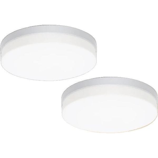 Plafoniera, Efficienza Energetica, Design Minimalista, 2 Pezzi, Bianco Caldo-image
