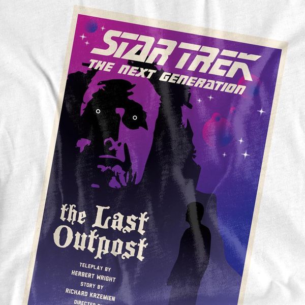 Star Trek - "The Next Generation Stagione 1 Episodio 5"" Maglietta Per Bambini/Donne Unisex TV9794 (Xl) (Bianco)"-image
