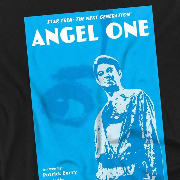 Maglietta Star Trek - "The Next Generation Stagione 1 Episodio 14"" Per Uomo/Donna Unisex TV9813 (Xl) (Nero)"-image