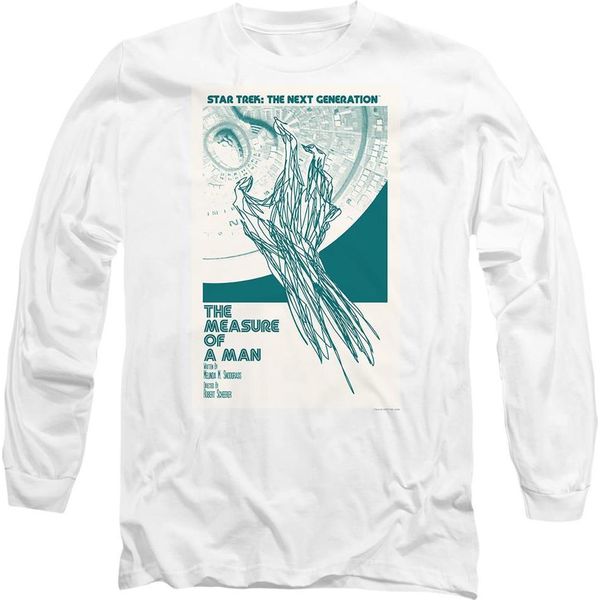 Maglietta Star Trek - "The Next Generation Stagione 2 Episodio 9"" Per Uomo/Donna Unisex TV9854 (L) (Bianco)"-image