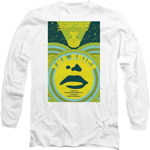 Maglietta Star Trek - "The Next Generation Stagione 3 Episodio 8"" Per Uomo/Donna Unisex TV9896 (L) (Bianco)"-image