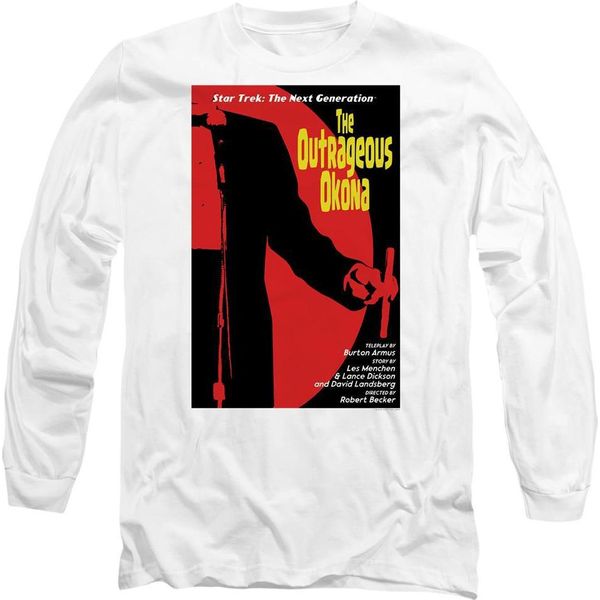 Maglietta Star Trek - "The Next Generation Stagione 2 Episodio 4"" Per Uomo/Donna Unisex TV9844 (L) (Bianco)"-image
