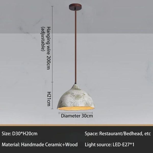 Lampada A Sospensione, Portalampada Personalizzabile, Design Elegante, Stile D, Luce Calda 3000K-image