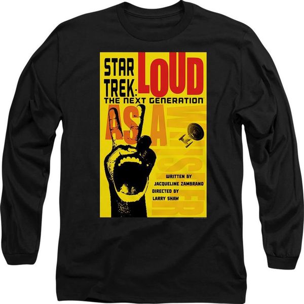 Maglietta Star Trek - "The Next Generation Stagione 2 Episodio 5"" Per Uomo/Donna Unisex TV9847 (Xxl) (Nero)"-image