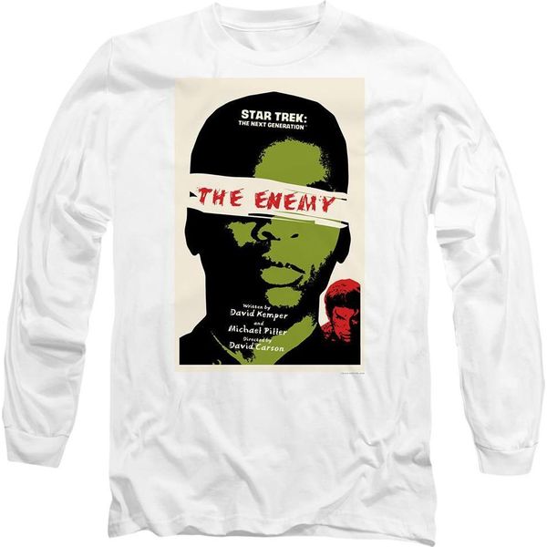 Maglietta Star Trek - "The Next Generation Stagione 3 Episodio 7"" Per Uomo/Donna Unisex TV9894 (Xxl) (Bianco)"-image
