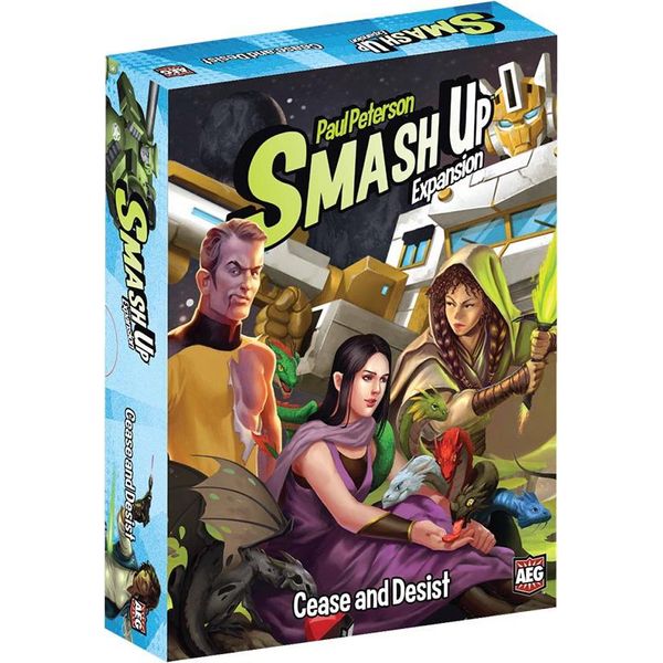 Smash Up: Cease & Desist - Gioco Di Carte - Edizione Inglese-image
