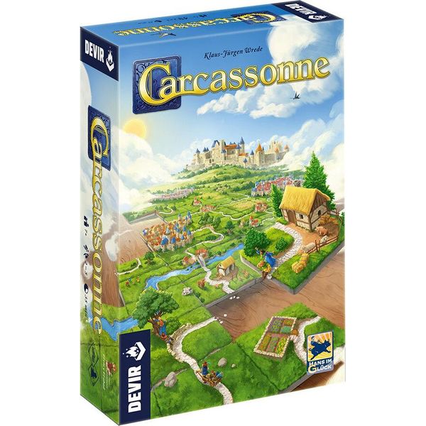 Devir - Carcassonne, Gioco Da Tavolo Per Famiglie, Da Giocare Con Gli Amici (BGCARCAS2) Devir-image