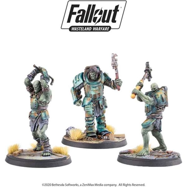 Fallout Super Mutants Skirmishers - Gioco Di Miniature - Inglese-image