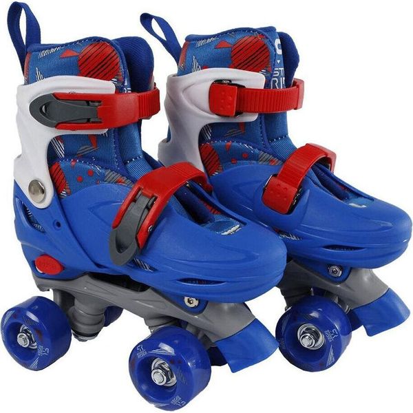 Pattini A Rotelle Street Rider Regolabili 27-30 Blu-image