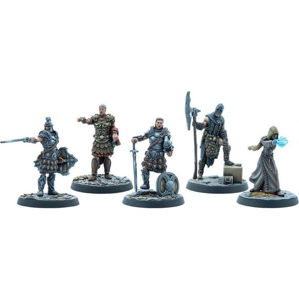 The Elder Scrolls: Call To Arms - Imperial Officers - Gioco Di Miniature Espansione - Inglese-image