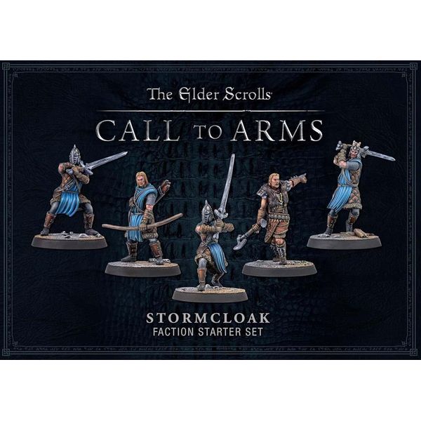 The Elder Scrolls: Call To Arms - Stormcloak Hard Starter Set - Gioco Di Miniature - Inglese-image