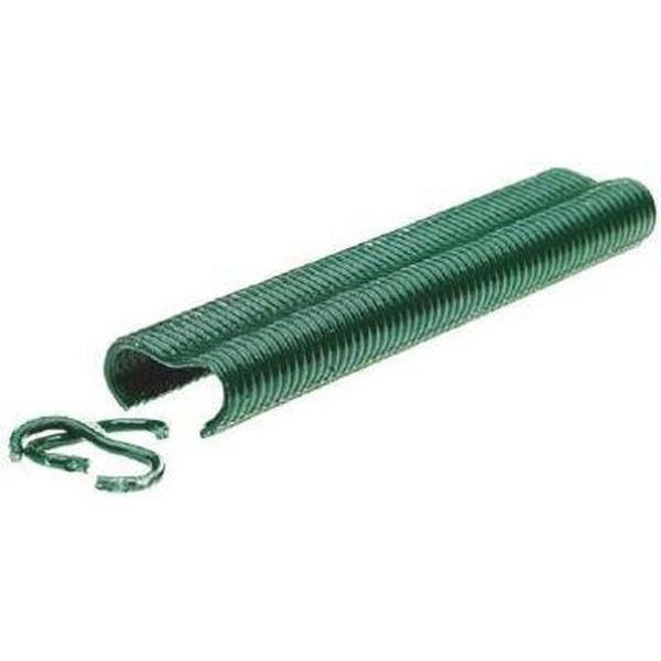 Graffe Rapid VR22, Pvc Verde, Per Pinze Legatrici Rapid FP222 E FP20, Per Filo 5-11 Mm, Conf. 1600 Pz-image