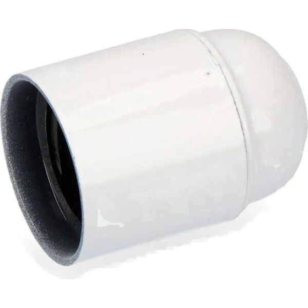 Edm Bk E27 Zoccolo Per Lampada Con Imballo Rinforzato Bianco Bianco Taglia Unica-image