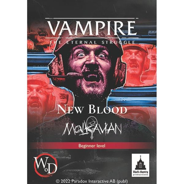 Vampire: The Eternal Struggle - New Blood: Malkavian - Gioco Di Carte - Edizione Inglese-image