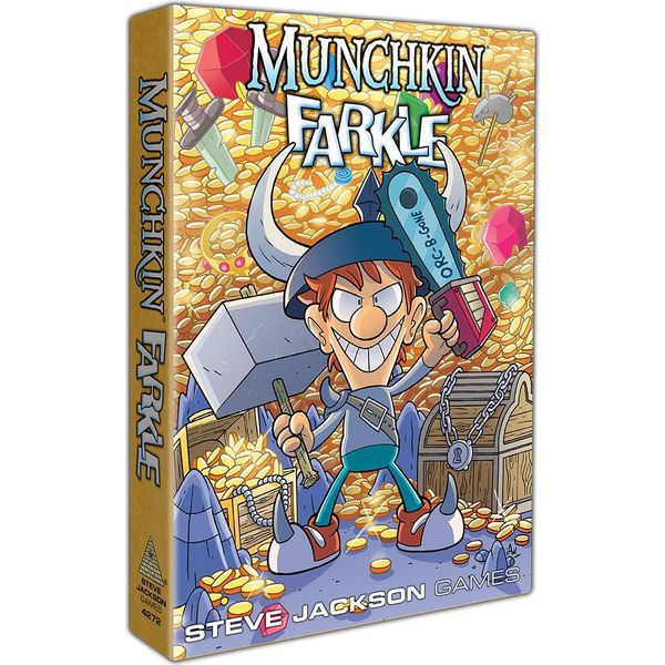 Munchkin Farkle - Gioco Di Carte - Inglese-image
