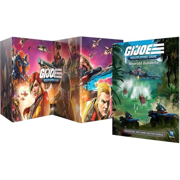 Gi Joe Rpg Emerald Oubilette & Gm Screen - Tabletop-Rollenspiel - Edizione Inglese-image