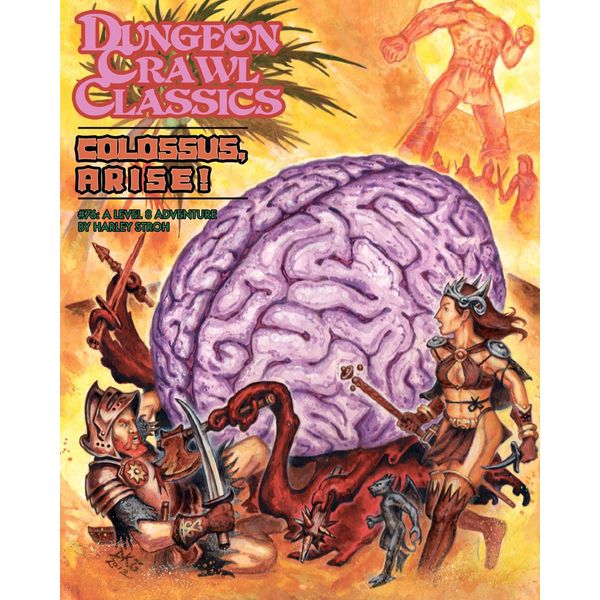 Dungeon Crawl Classics #76 Colosso, Sorgi! - Gioco Da Tavolo - Inglese-image