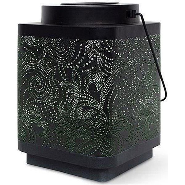Lanterna Solare Attract Mobile - Verde, 16 X 16 Cm, Altezza 23 Cm - Durata Della Batteria 6-8 Ore-image