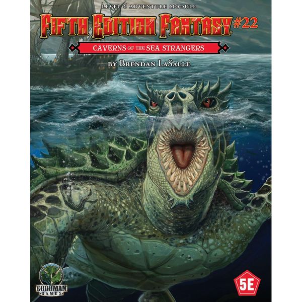 Quinta Edizione Fantasy #22 Le Caverne Della Stella Del Mare - Gioco Da Tavolo - Inglese-image
