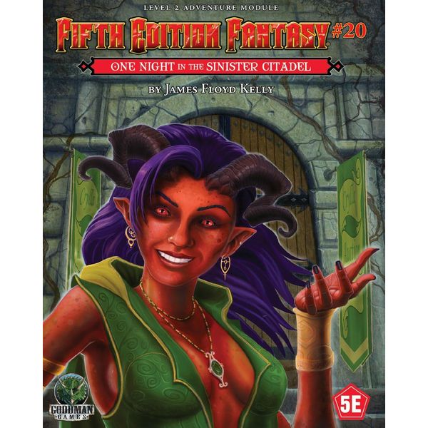 Quinta Edizione Del Gioco Di Ruolo Fantasy #20 Una Notte Nella Cittadella Sinistra - Gioco Da Tavolo - Inglese-image