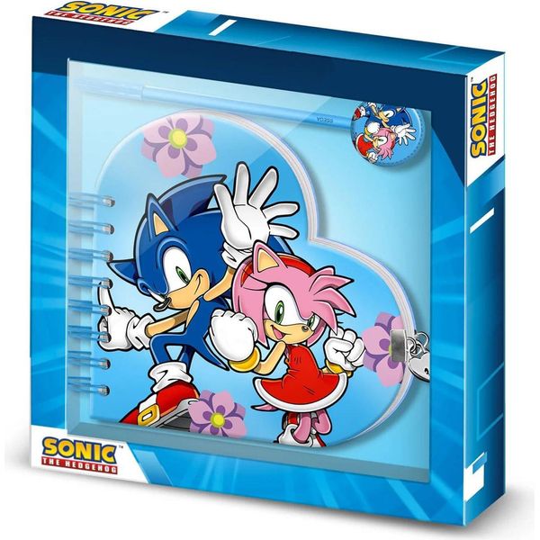Karactermania Sonic The Hedgehog Sega Amy Diario Segreto Blu Blu Taglia Unica-image