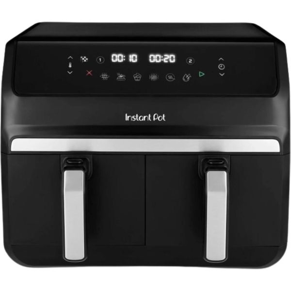 Instant Pot Vortex Dual Airfryer 2 Cestelli 8-In-1 Friggitrice Ad Aria Calda 8L Nero-image