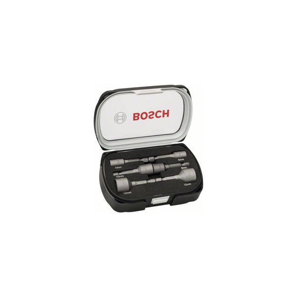 Bosch SteckschlüSsel-Set 6-Teilig 50 Mm 6 - 13 (2608551079)-image