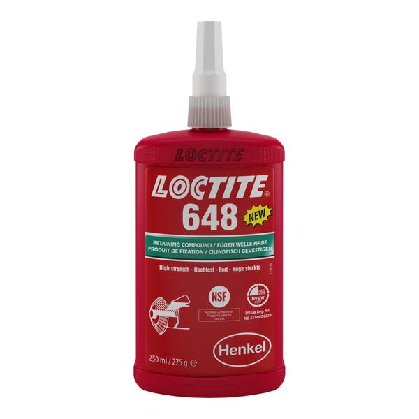 Loctite 648 FüGeprodukt Hochfest TemperaturbestäNdig 250Ml)-image