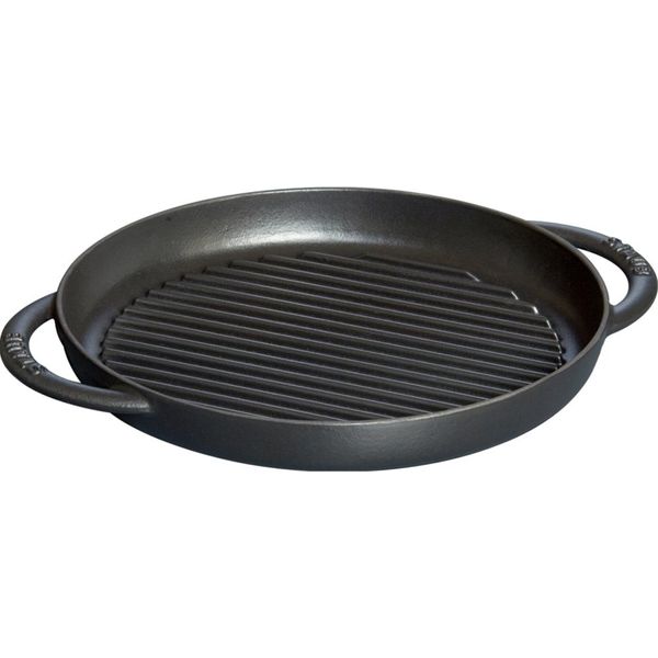 Staub Cucinando Grill 26 X 26 Cm Czarna Patelnia Grillowa ŻEliwna, 405093770-image
