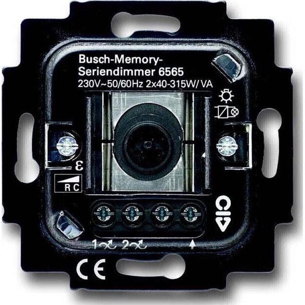 Busch-Jaeger Dimmer A Inserto Duro 2000 Si Linear, Duro 2000 Si, Reflex Si Linear, Reflex Si, Solo, Alpha Nea, Alpha Excl-image