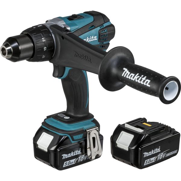 Makita DDF458RTJ - Trapano - A Batteria - 2 Velocità - Mandrino Autocentrante 13 Mm - 91 N-M-image