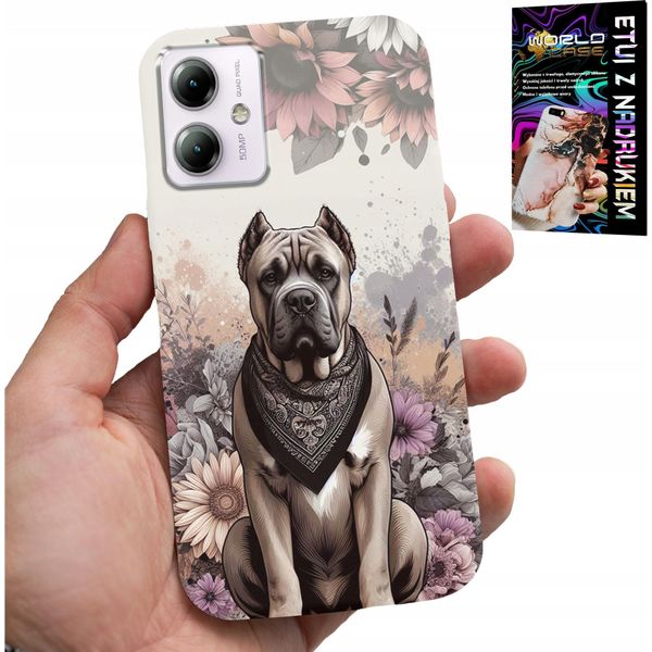 Custodia Per Motorola Moto G14 - Razze Canine Motivi Canini Custodia + Pellicola Protettiva-image