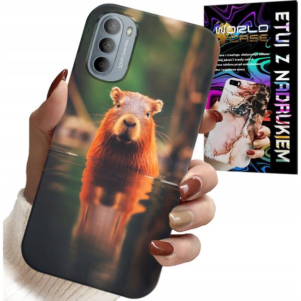 Custodia Per Motorola G31 / G41 - Dolce Capibara, Capibara, Molti Modelli-image