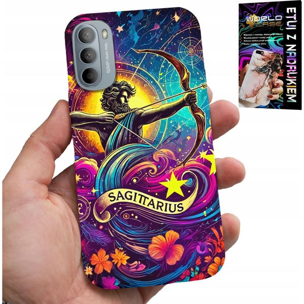 Custodia Per Motorola G31 / G41 - Segno Zodiacale, Sagittario Astronomia Cover-image