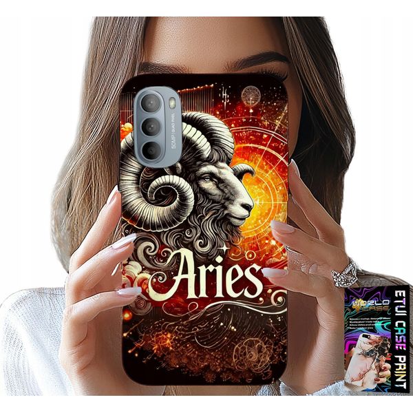 Custodia Per Motorola Moto G52 / G82 - Segno Zodiacale, Capricorno, Astronomia-image