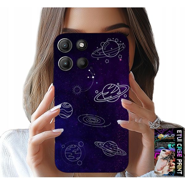 Custodia Per Motorola Edge 60 5G - Modelli Cosmo Pianeti Stelle Galassia-image