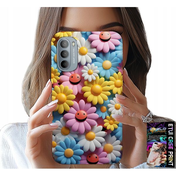 Custodia Per Motorola G31 / G41 - Fiori Colorati, Margherite Custodia Case-image