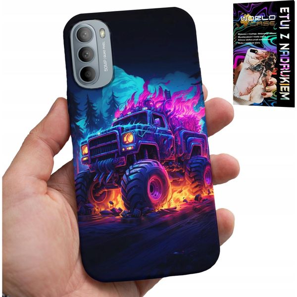 Custodia Per Motorola G31 / G41 - Monstertruck Mega Truck Design Case-image