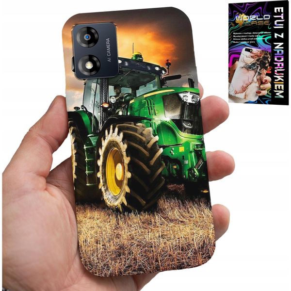 Custodia Per Motorola Moto E13 - Trattore Agricolo + Pellicola-image