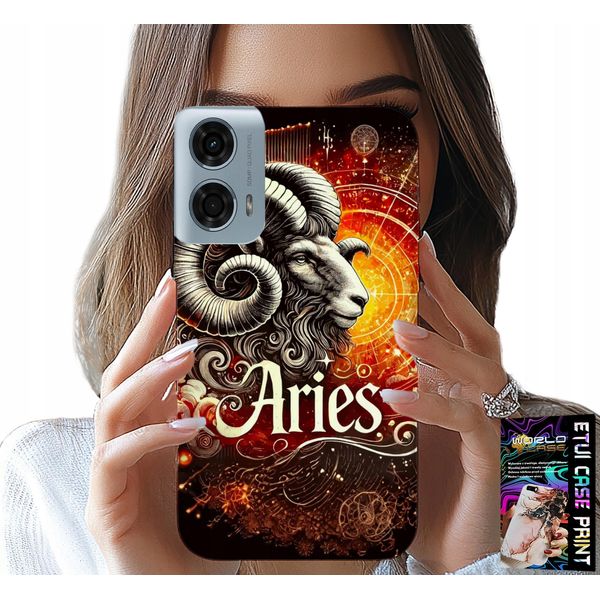 Custodia Per Motorola Moto G85 5G - Segno Zodiacale, Capricorno, Astronomia-image