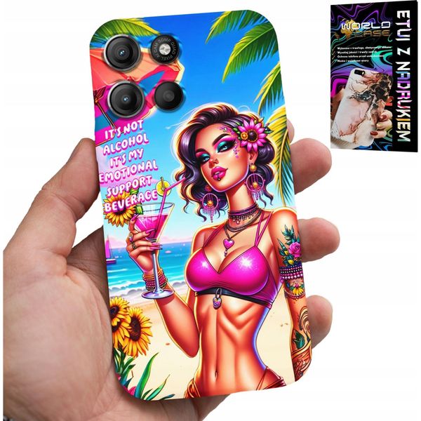 Etui Do Motorola Edge 60 Fusion - Non è L'alcol è Il Mio Caso Emotivo-image
