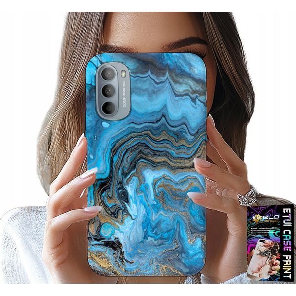 Custodia Per Motorola G31 / G41 - Motivi Marmorizzati Custodia + Pellicola Protettiva-image