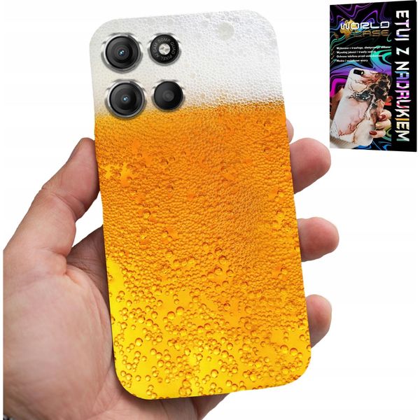 Custodia Per Motorola Edge 60 5G - Birra, Design Di Boccali Di Birra Per Uomini Custodia-image